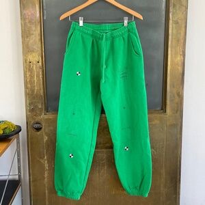 Beyoncé Renaissance World Tour 2023 Green Sweatpants Joggers M